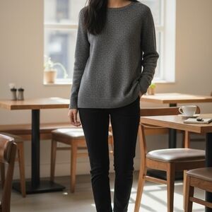 Eileen Fisher Gray Sweater